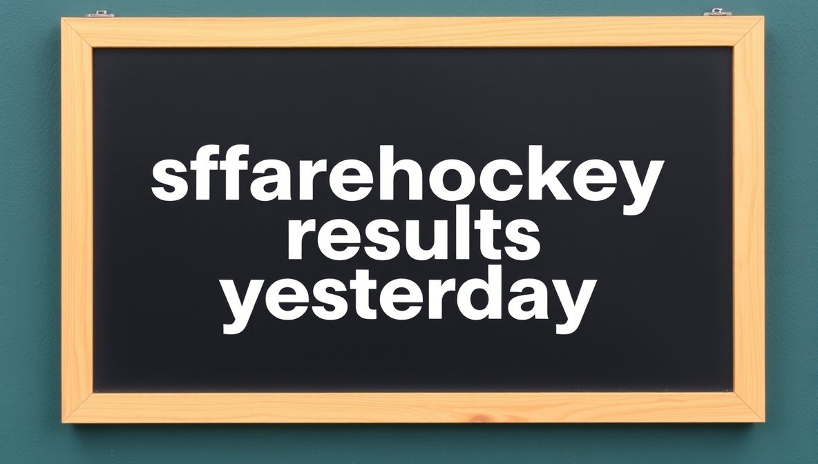 sffarehockey results yesterday
